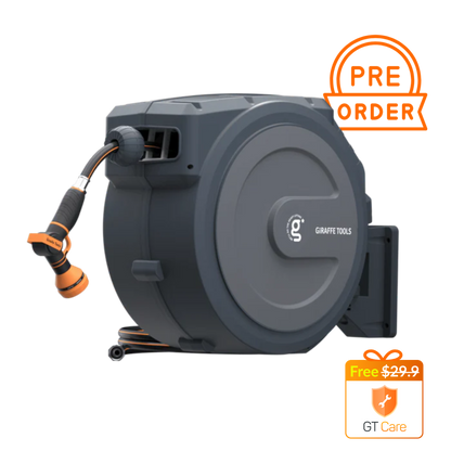 Retractable Garden Hose Reel 65ft-155ft