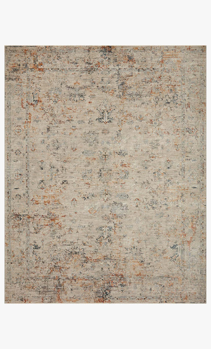 Loloi Axel AXE-02 Silver / Spice area rug - image 1