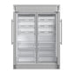 FORNO Maderno 60" 27.2 cu.ft. Convertible Refrigerator and Freezer with Modern Trim Kit, FFFFD1722-60S