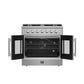 FORNO Galiano 36" 5.36 cu. ft. Freestanding Gas Range with French Door and 6 Burners, FFSGS6444-36