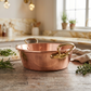 Mauviel 1830 M'PASSION Copper Jam Pan With Brass Handles