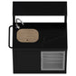 FORNO Outdoor Kitchen Set - Gas Grill with 4 Burners, Gas Pizza Oven, Sink Module/Beverage Center with Black Sintered Stone Countertop