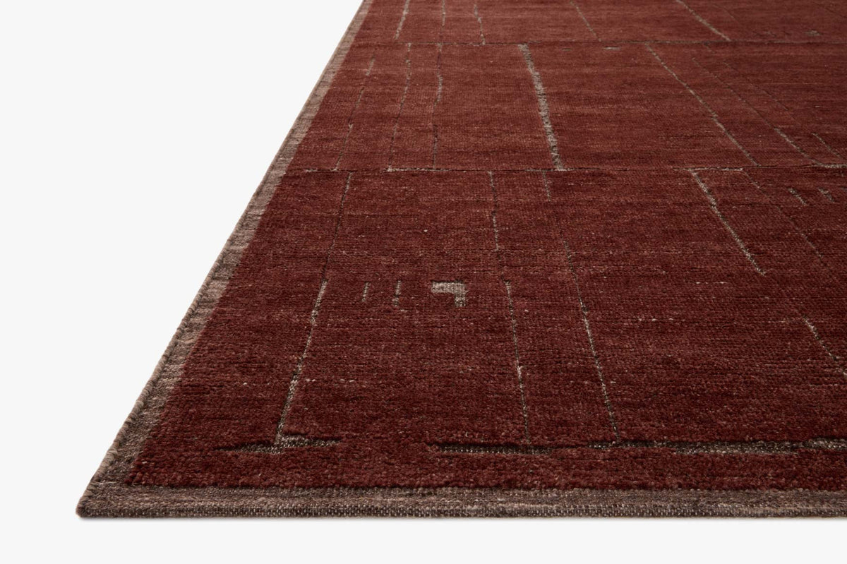 Loloi Beckham BEC-01 Bark / Brick area rug - image 3