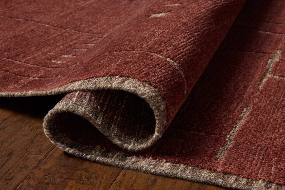 Loloi Beckham BEC-01 Bark / Brick area rug - image 4