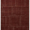 Loloi Beckham Collection Hand Knotted Contemporary Area Rug BEC-01 - Bark / Brick