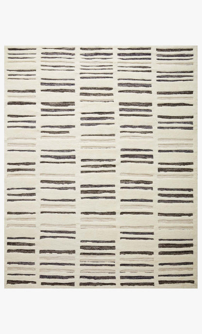 Loloi Bennett BEN-01 Ivory / Charcoal area rug - image 1