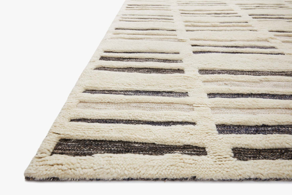 Loloi Bennett BEN-01 Ivory / Charcoal area rug - image 6