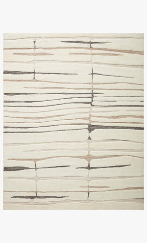 Loloi Bennett BEN-03 Ivory / Bark area rug - image 1