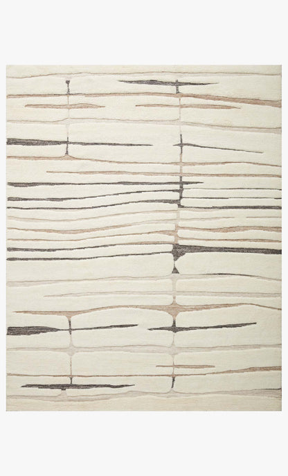 Loloi Bennett BEN-03 Ivory / Bark area rug - image 1