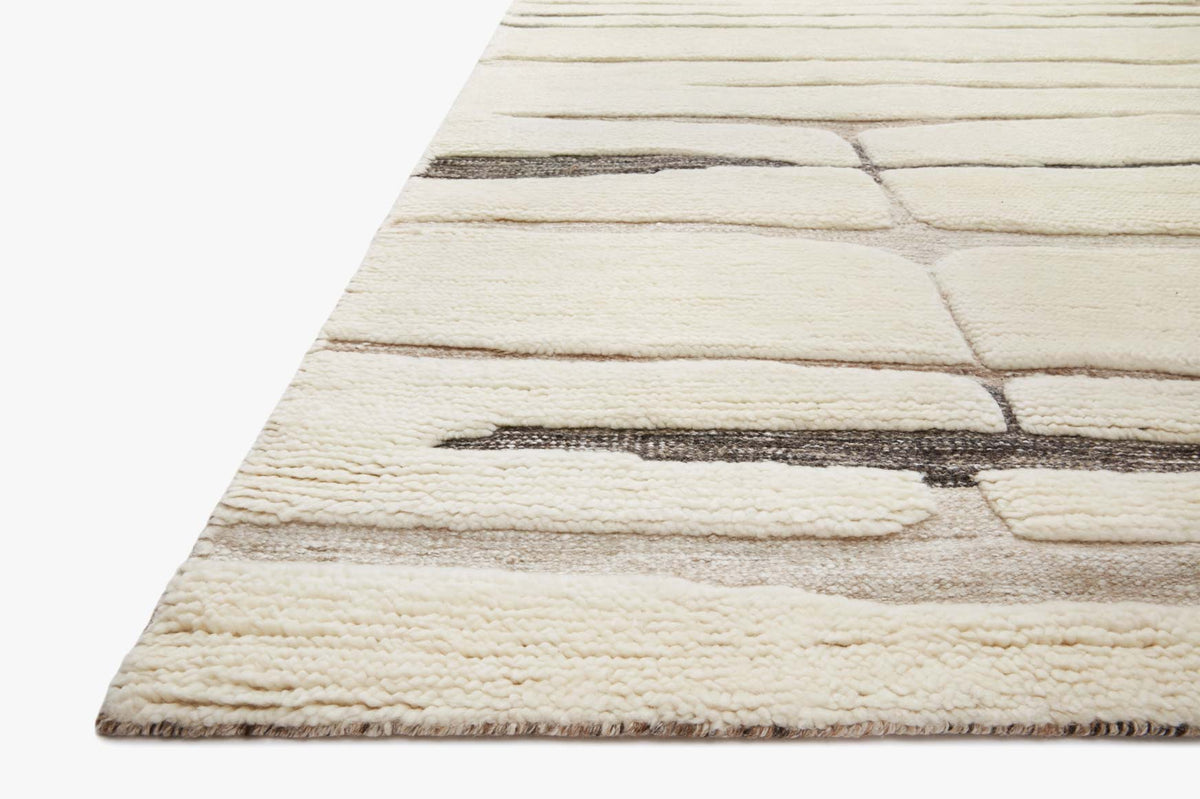 Loloi Bennett BEN-03 Ivory / Bark area rug - image 2