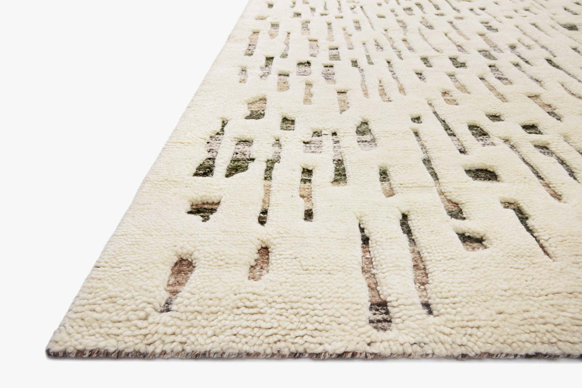 Loloi Bennett BEN-06 Ivory / Forest area rug - image 3