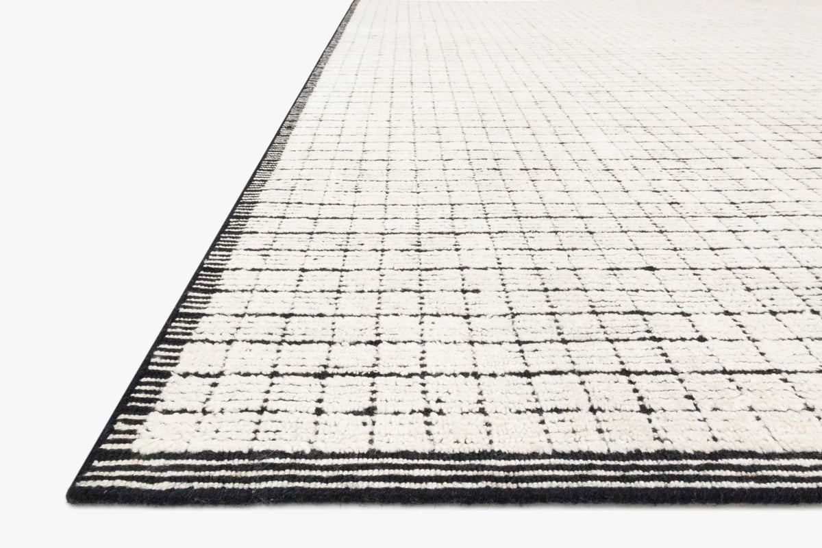 Loloi Beverly BEV-01 Ivory / Black area rug - image 5