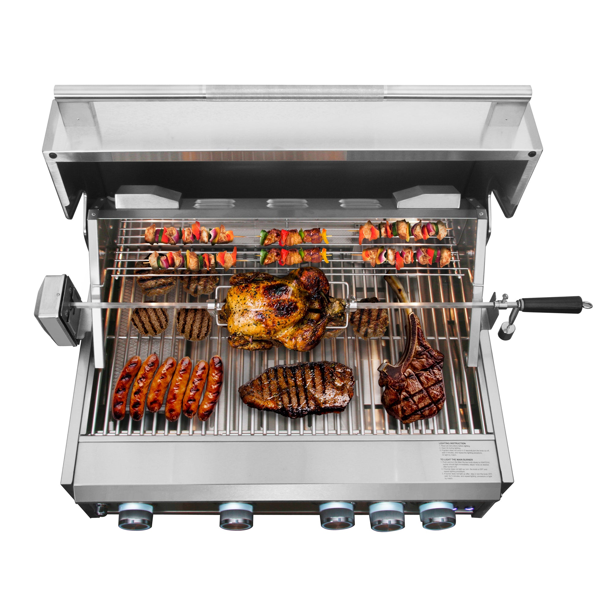 Cosmo Built-In Propane Gas Grill