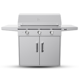 Induction Hardware 36" Outdoor Built-In Induction Griddle with Cart, BIG-36-CRT
