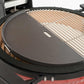 Kamado Joe® Half Moon Cast Iron Reversible Grill Griddle (Compatible With: Big Joe® Grills)