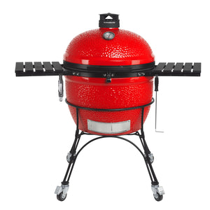 Kamado Joe® Big Joe Series II 24" Charcoal Grill in Red with Cart