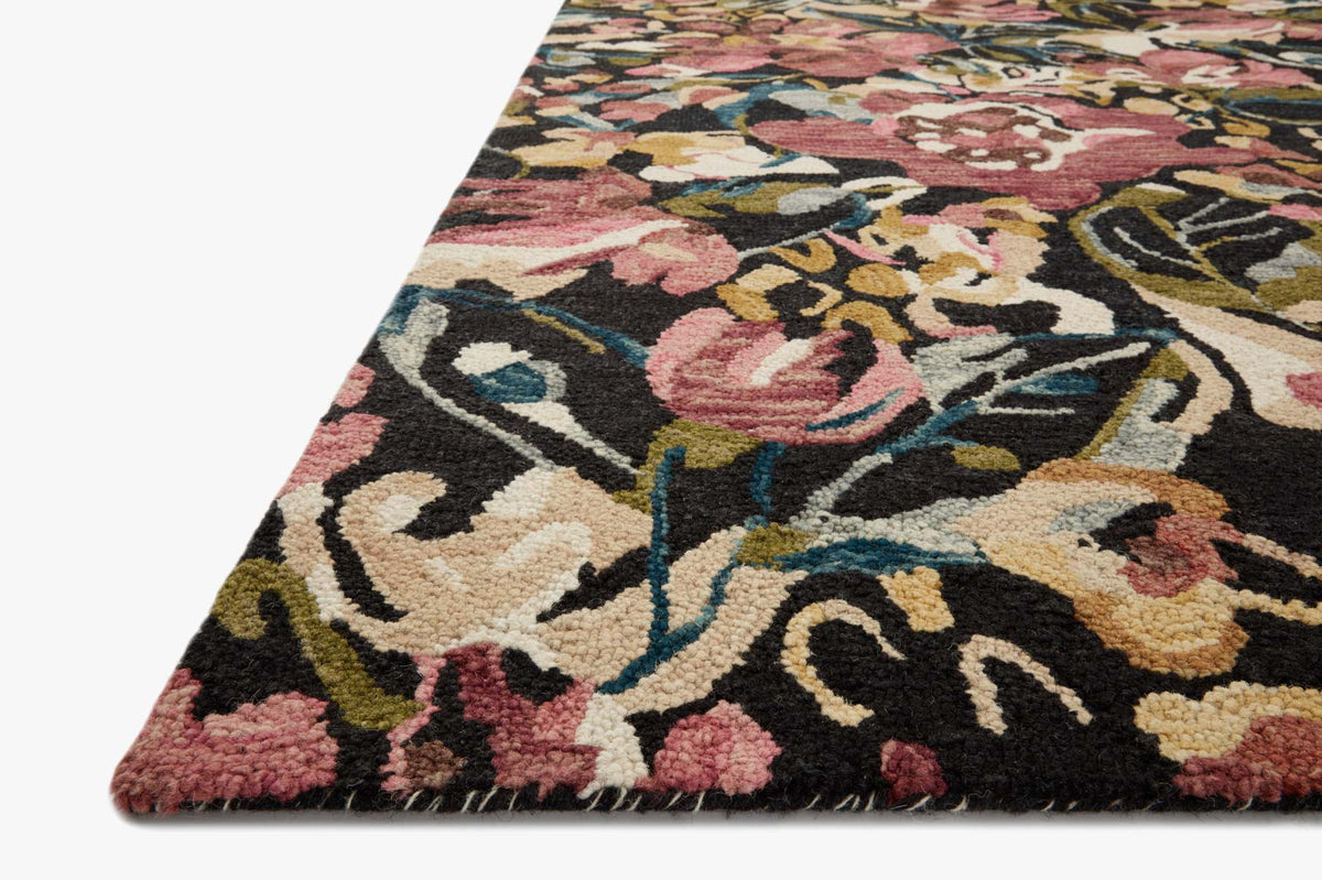 Loloi Belladonna BLM-01 Black / Berry area rug - image 4