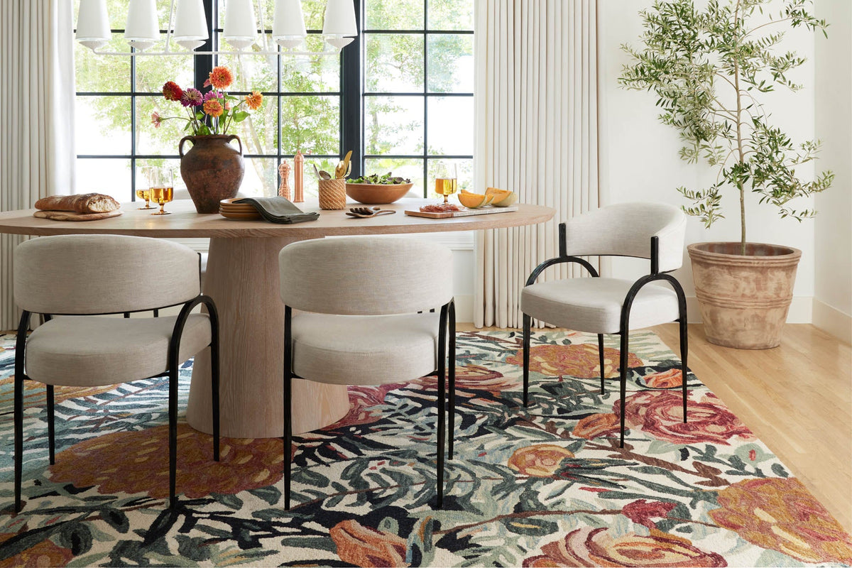 Loloi Belladonna BLM-02 Ivory / Lagoon area rug - image 3