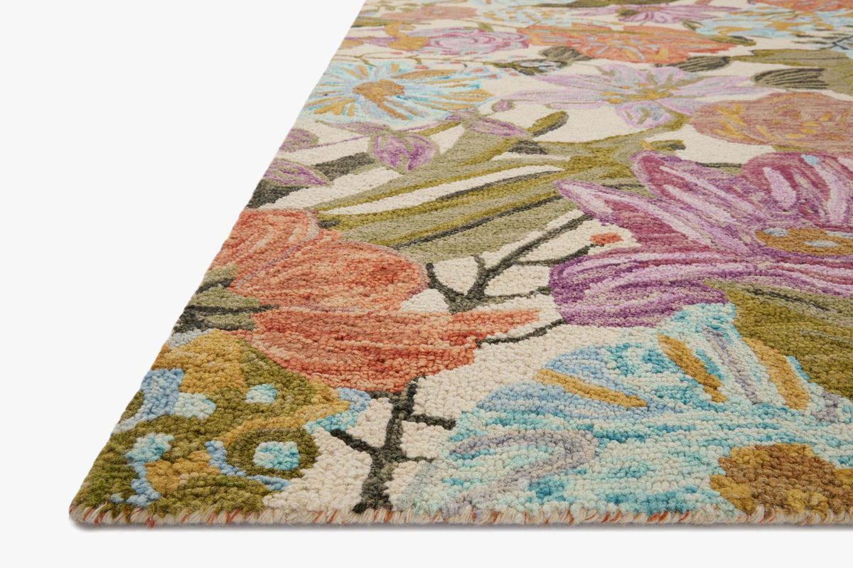 Loloi Belladonna BLM-04 Ivory / Multi area rug - image 3