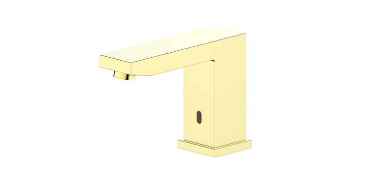 ZLINE Touchless Bathroom Faucet in Polished Gold, BLS-BFS-PG