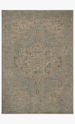 Loloi Briar BRR-01 Sky / Moss area rug - image 1