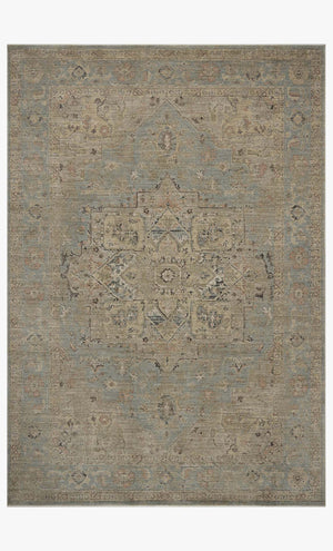 Loloi Briar BRR-01 Sky / Moss area rug - image 1