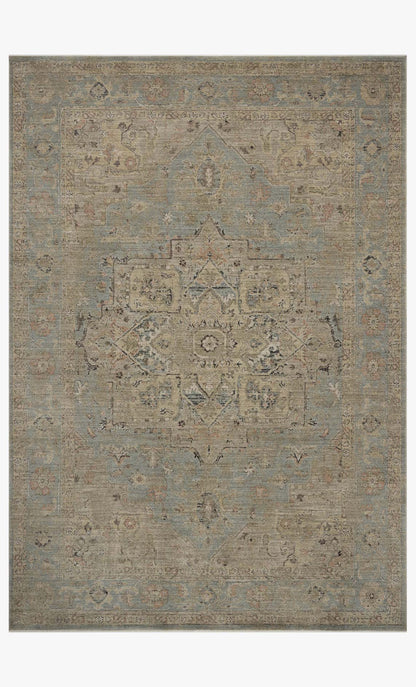 Loloi Briar BRR-01 Sky / Moss area rug - image 1