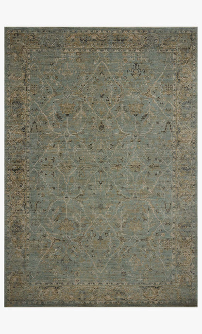 Loloi Briar BRR-02 Aqua / Olive area rug - image 1