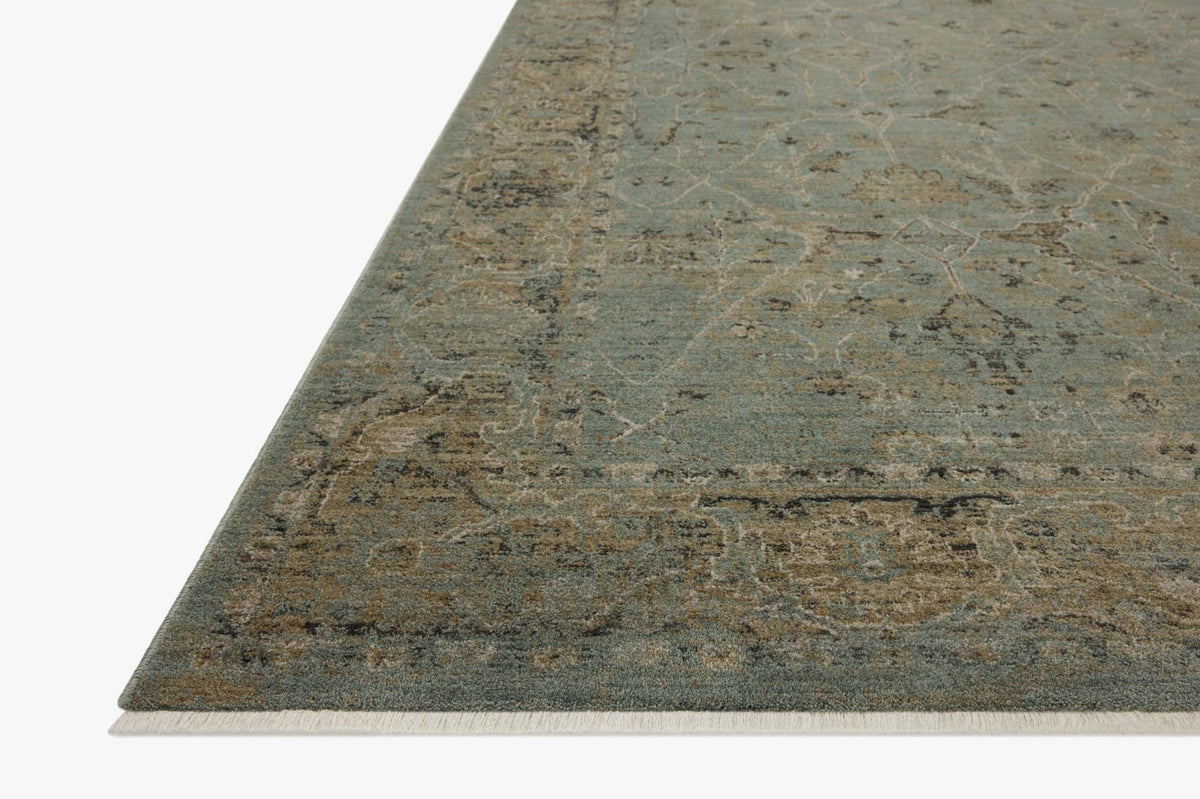 Loloi Briar BRR-02 Aqua / Olive area rug - image 4