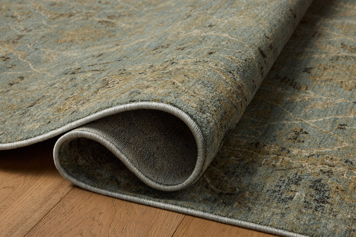 Loloi Briar BRR-02 Aqua / Olive area rug - image 5