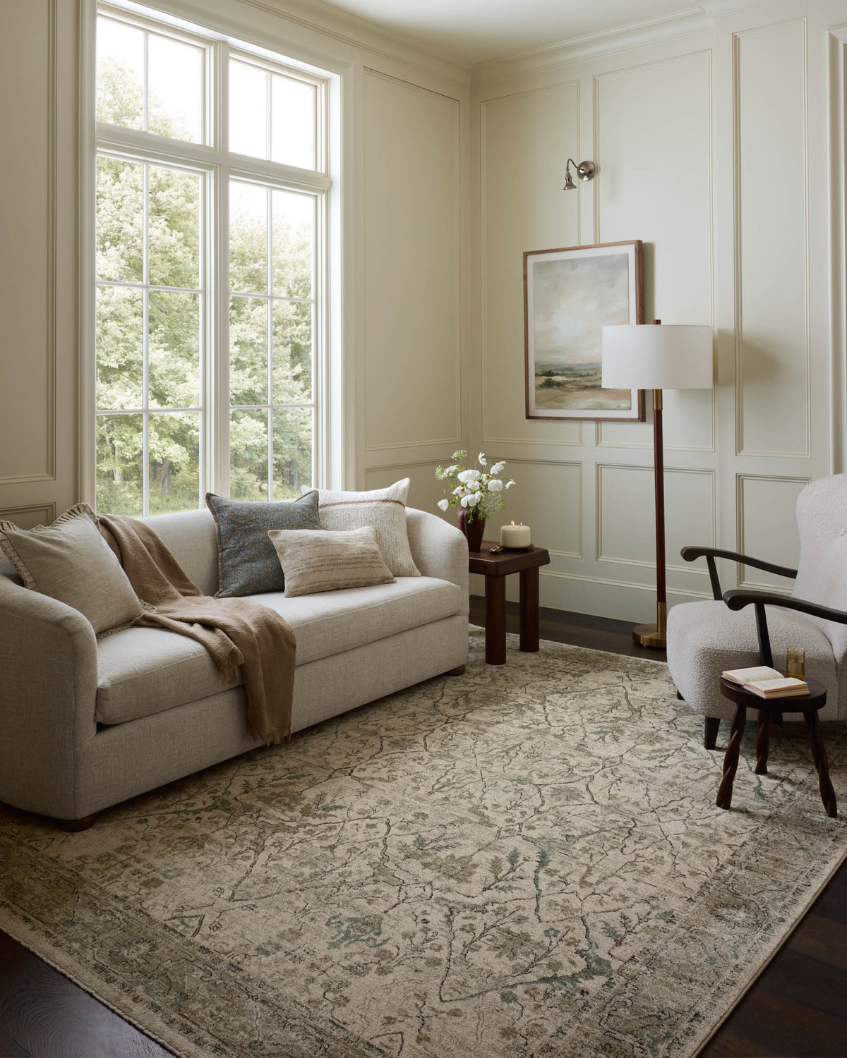 Loloi Briar BRR-02 Ivory / Sage area rug - image 2