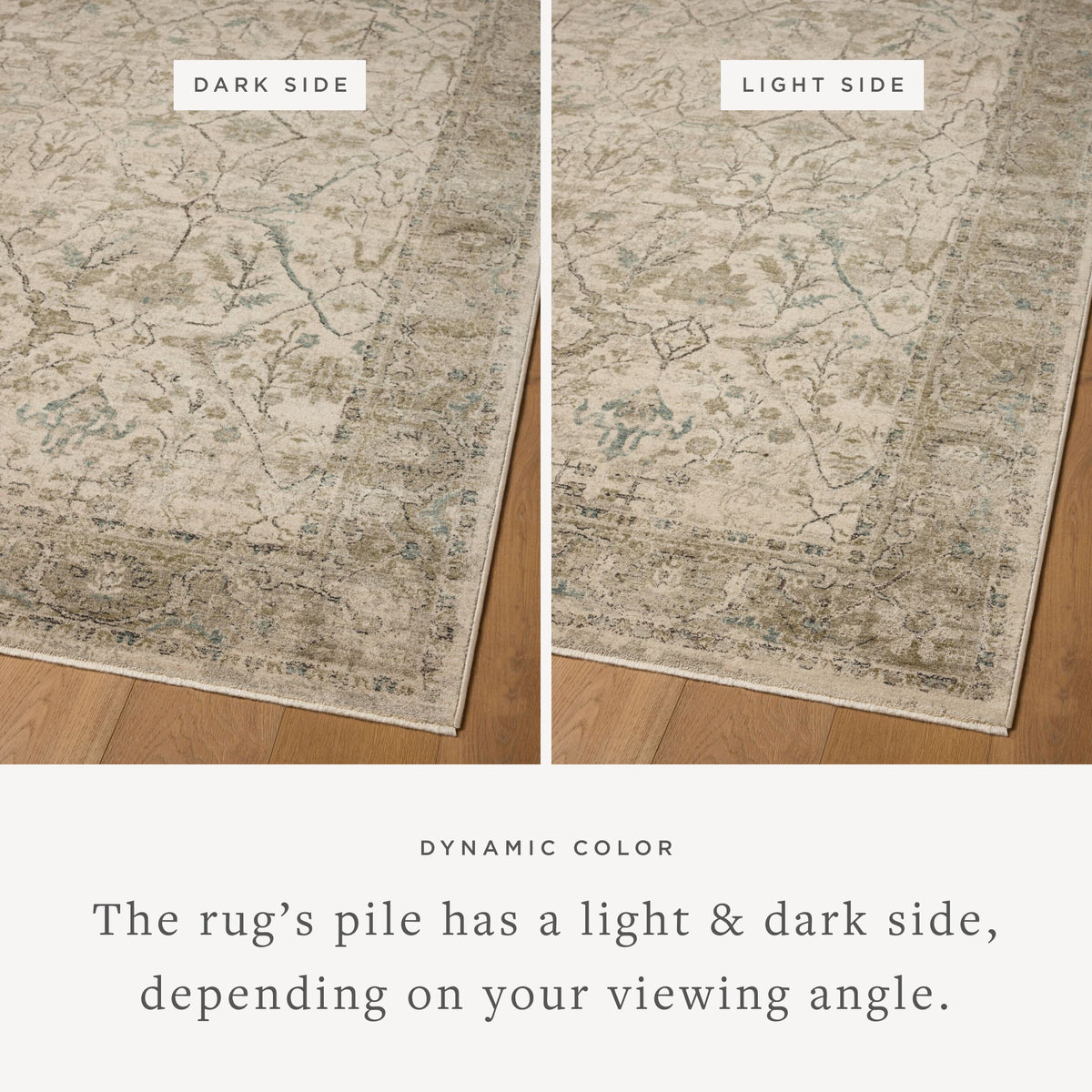 Loloi Briar BRR-02 Ivory / Sage area rug - image 3