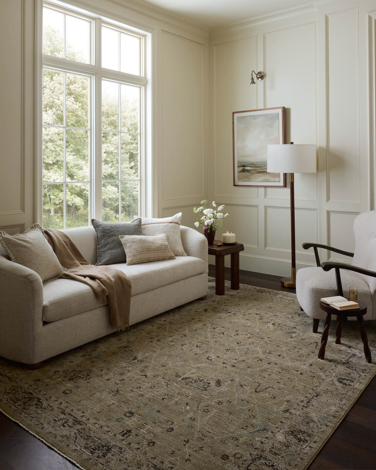 Loloi Briar BRR-02 Olive / Stone area rug - image 2