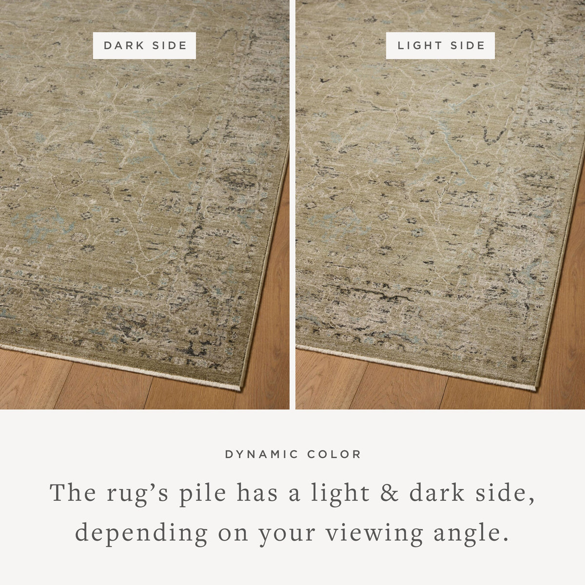 Loloi Briar BRR-02 Olive / Stone area rug - image 3