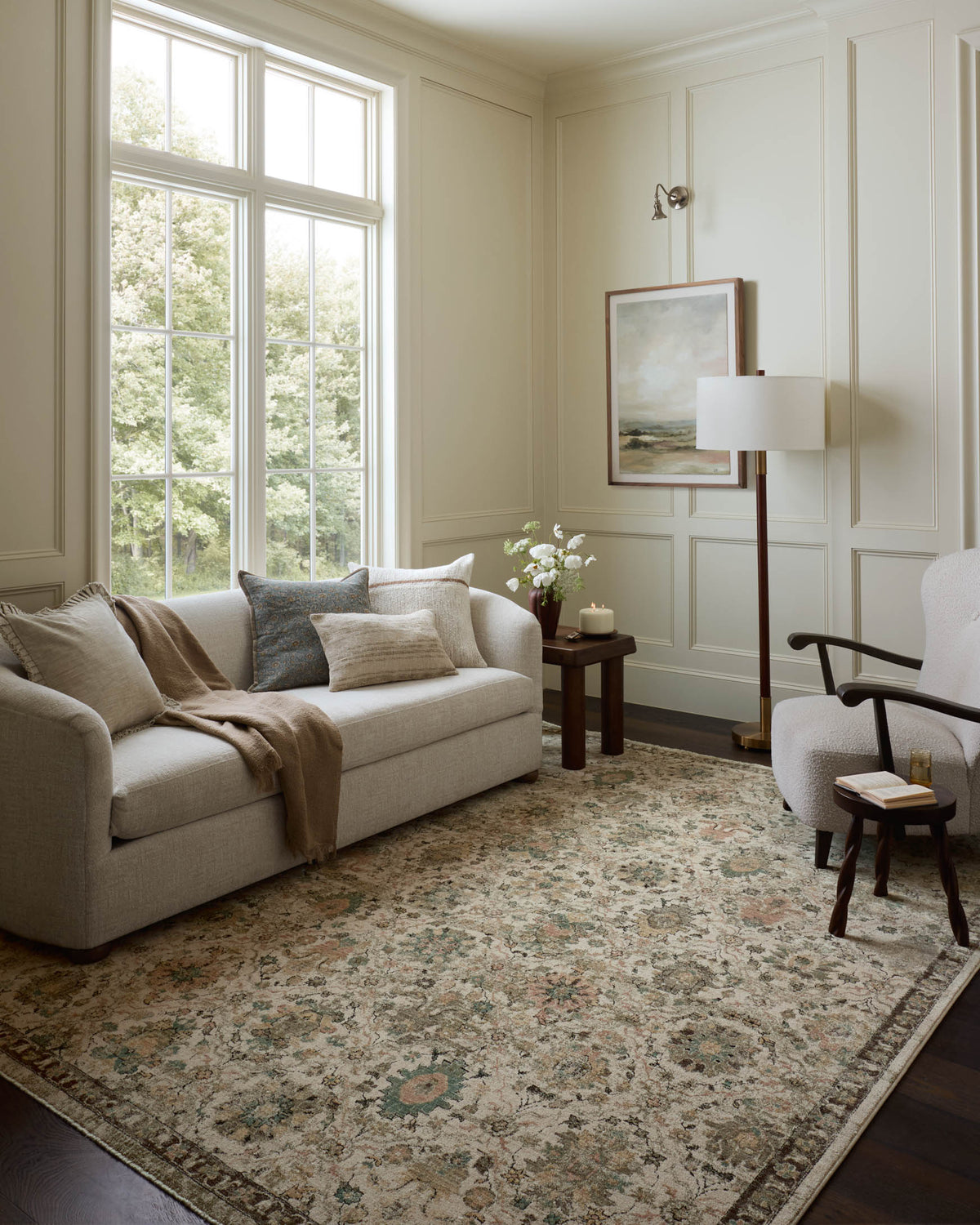 Loloi Briar BRR-04 Ivory / Multi area rug - image 2