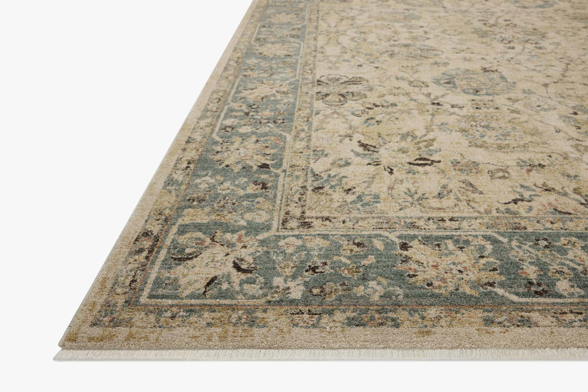 Loloi Briar BRR-05 Ant. Ivory / Blue area rug - image 4
