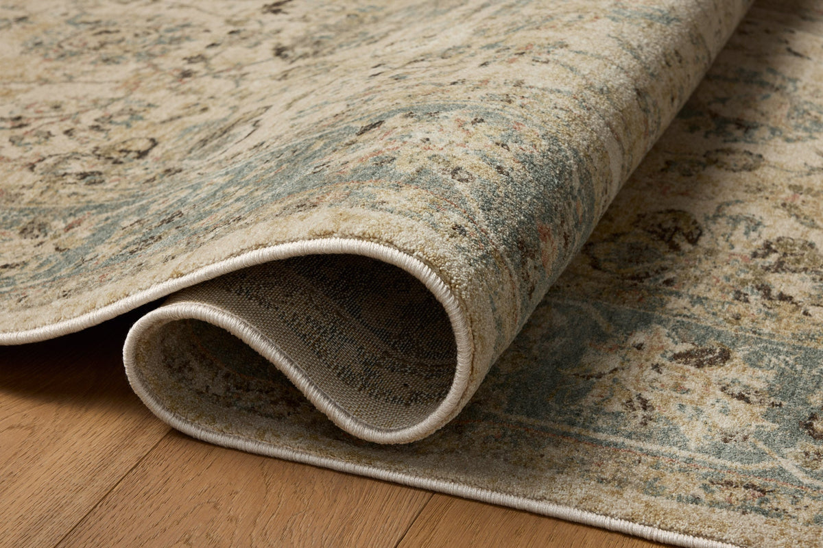Loloi Briar BRR-05 Ant. Ivory / Blue area rug - image 5