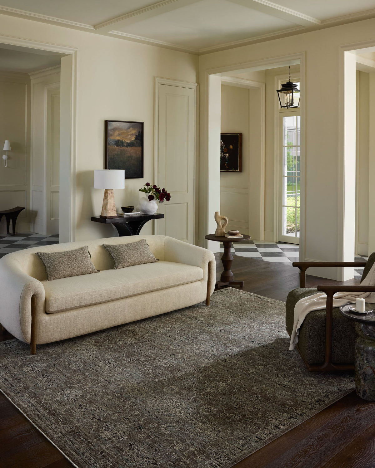 Loloi Briar BRR-06 Bark / Lagoon area rug - image 3