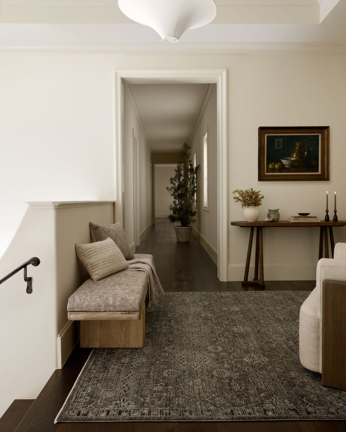 Loloi Briar BRR-06 Bark / Lagoon area rug - image 2