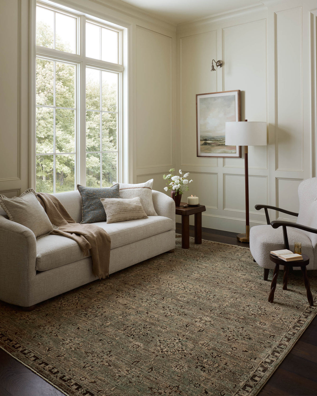 Loloi Briar BRR-06 Mist / Granite area rug - image 2