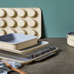 Caraway Square Pan in White