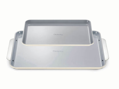 Caraway Baking Sheet Duo in Cream