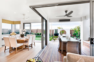 Big Ass Fans Haiku L 52" Outdoor Ceiling Fan in Black - Downrod 5"