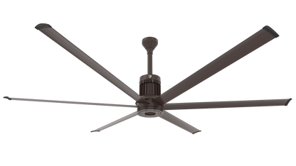 Big Ass Fans i6 96" Ceiling Fan in Oil Rubbed Bronze, Downrod 12", Indoors
