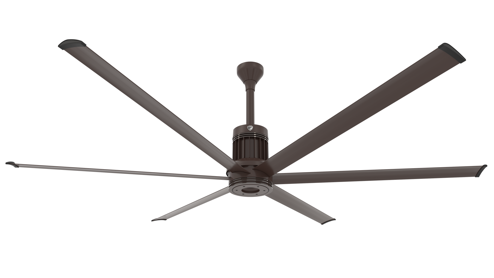 Big Ass Fans i6 96" Ceiling Fan in Oil Rubbed Bronze, Downrod 12", Indoors