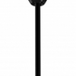 Big Ass Fans Haiku L 52" Ceiling Fan with Cocoa Bamboo Blades, Black Finish and 50.8" Downrod Accessory