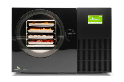 Harvest Right Countertop 360 freeze dryer in black, front view