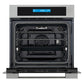 Cosmo 24" 2.5 cu. ft. Electric Wall Oven in Stainless Steel, C106SIX-PT