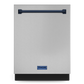 Gordon Ramsay by THOR Kitchen 24" Dishwasher in Stainless Steel with Navy Blue Accents, DW24X8BA99-BLU
