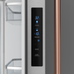 Gordon Ramsay by THOR Kitchen 30" 17.5 cu. ft. French Door Counter Depth Refrigerator with Ice Maker in Stainless Steel with Rose Gold Accents, RF3017FFD99-RSG